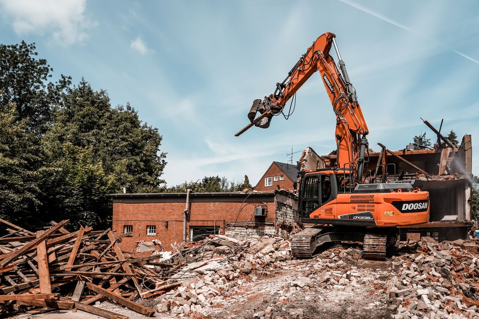 Barn demolition and haul-off